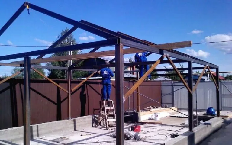 Монтаж металлоконструкций