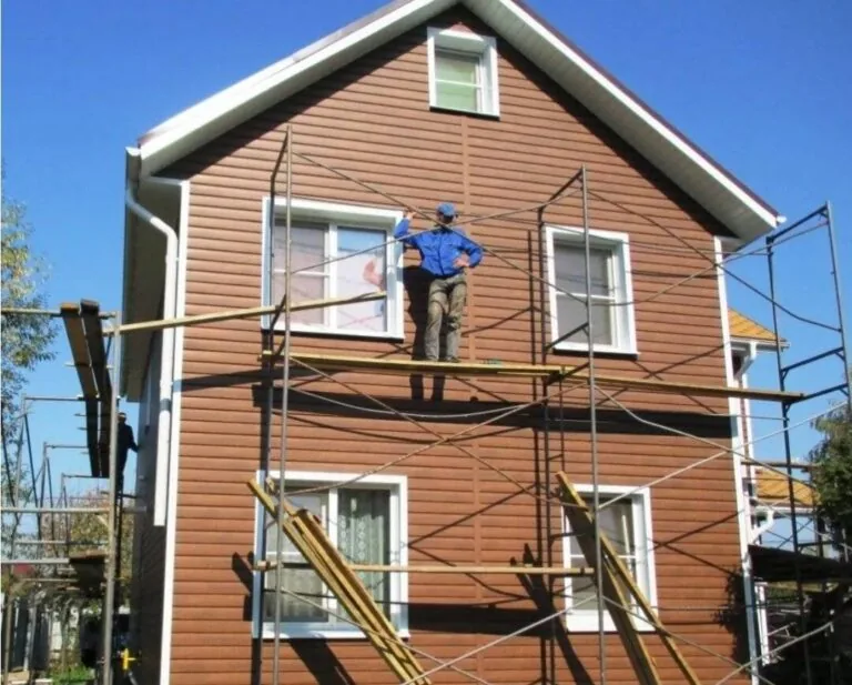 Отделка фасадов дома