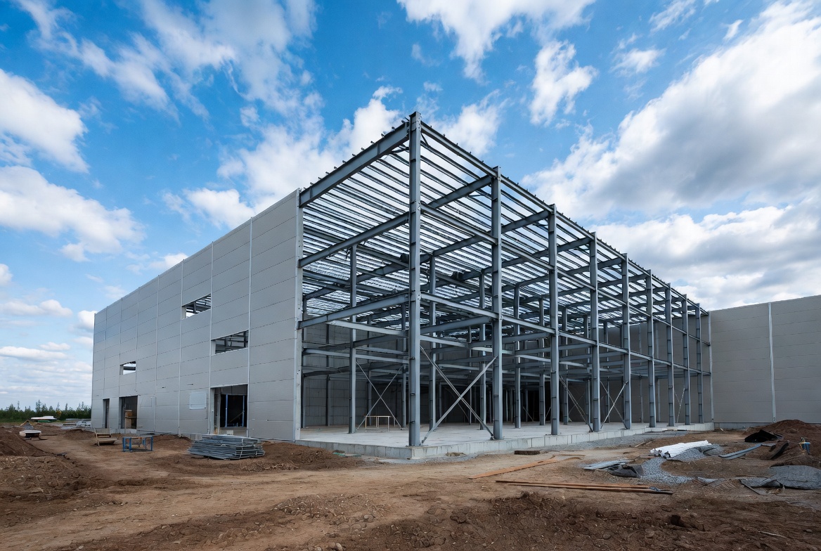 Stroitelstvo Proizvodstvennyh Tsehov