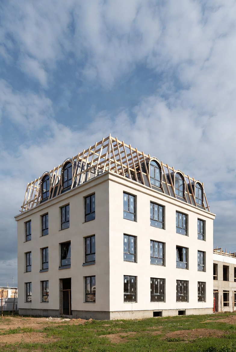 Проекты домов с мансардой